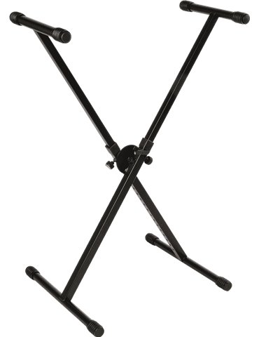 SOPORTE UNIVERSAL MS237 FORMATO "X" PARA AMP/MON/KEY (EXTENSIBLES AJUSTABLES)