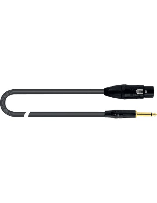 CABLE MICRÓFONO PVC XRL-JACK MONO - 10 m