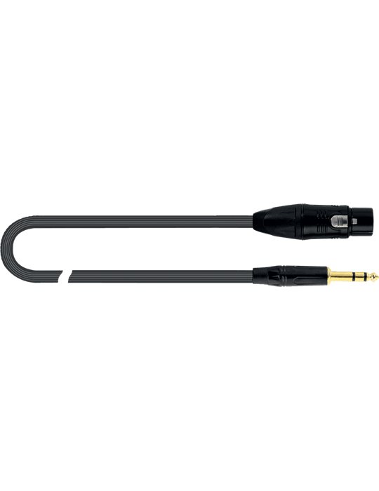 CABLE MICRÓFONO PVC XRL-JACK STEREO - 10 m