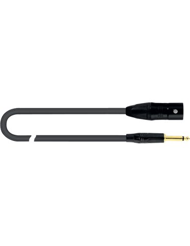 CABLE MICRÓFONO PVC XLR MACHO/JACK - 3 m