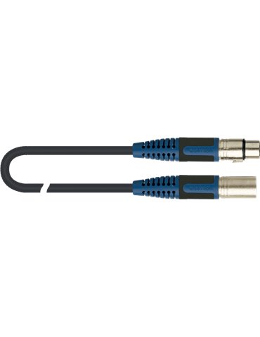 CABLE MICRÓFONO PVC XLR/XLR - 1 m