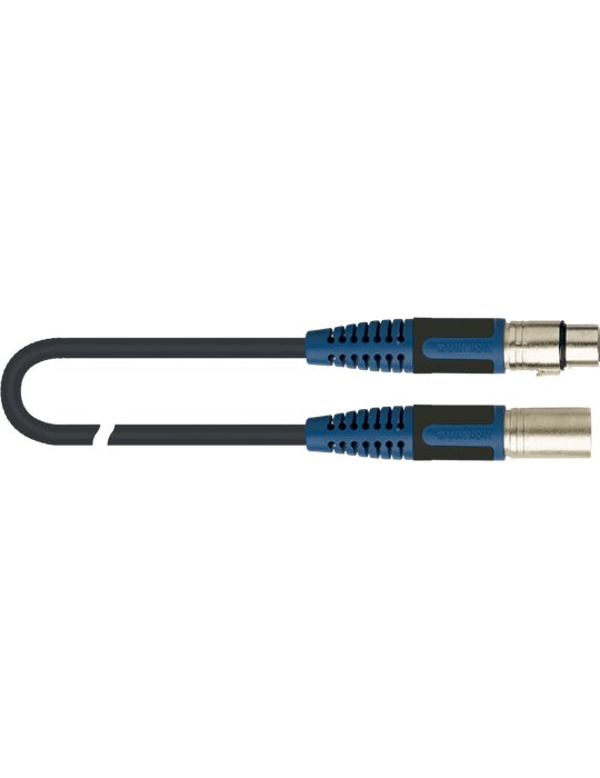 CABLE MICRÓFONO PVC XLR/XLR - 1 m