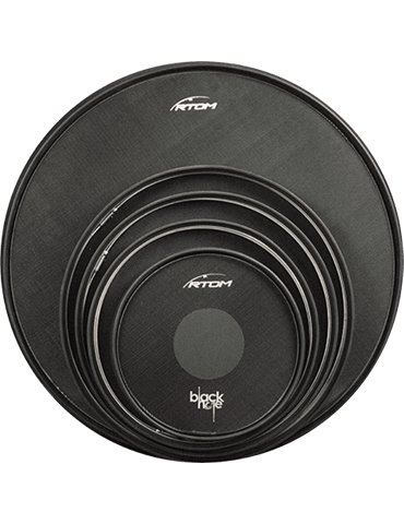SET PAD PRÁCTICAS (10"/12"/14"/16"/22") BLACK HOLE