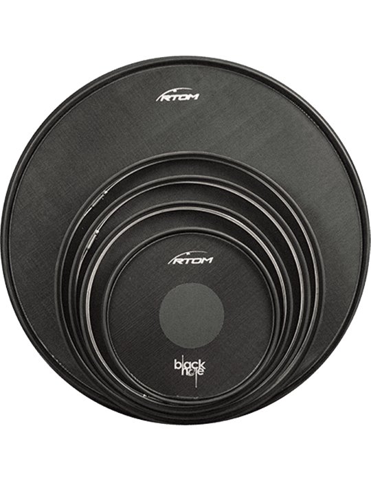 SET PAD PRÁCTICAS (10"/12"/14"/16"/22") BLACK HOLE