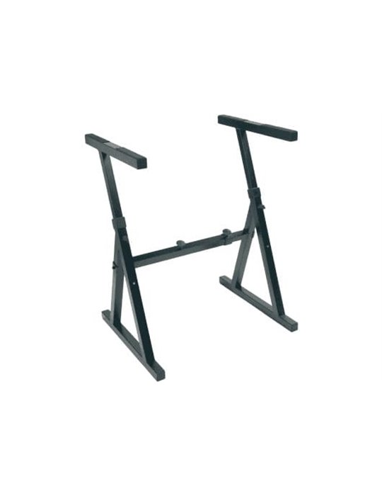 Soporte/base para teclado. Color negro. Forma en ?Z?