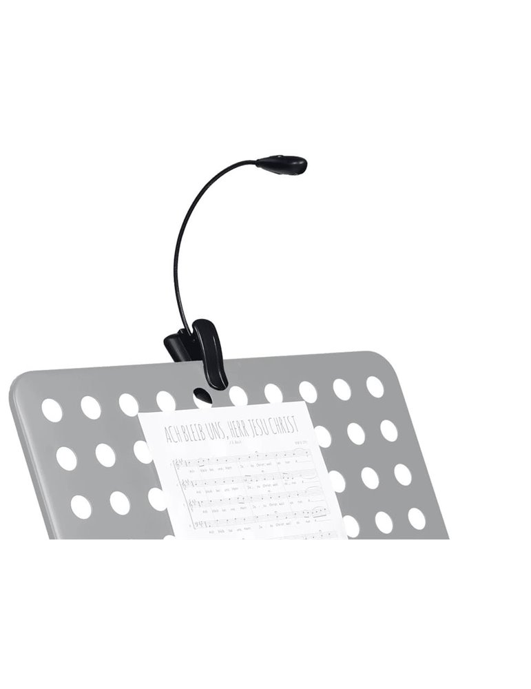 LÁMPARA ATRIL FLEXIBLE CLIP - 2 LED´s