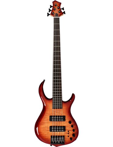 M7 ALDER-5 FRETLESS (2ND GEN) BRS BROWN SUNBURST