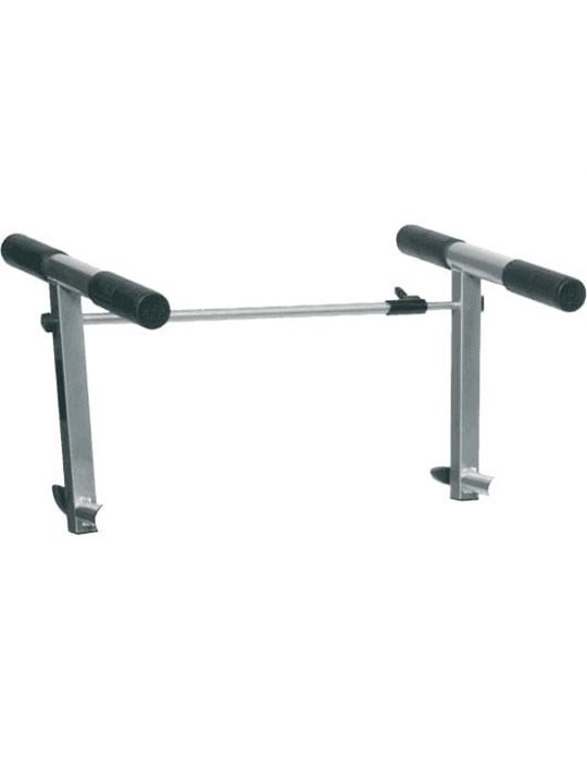 Extensión para acoplar teclados. Ideal para aumentar la altura de los teclados respecto a un soport