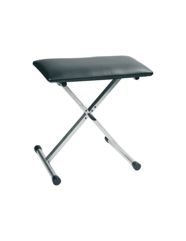 Asiento ajustable para teclado. En titanio