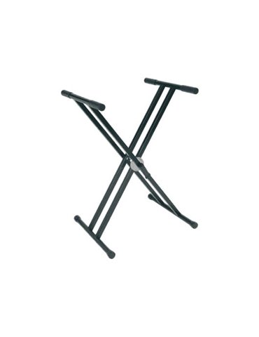Soporte para teclados e instrumentos similares. Color negro. Serie rotar
