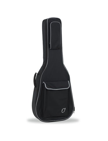 Funda Guitarra Clasica 20mm PE Ref. 47 Mochila Sin Logo 6902-081 081 - Negro/gris
