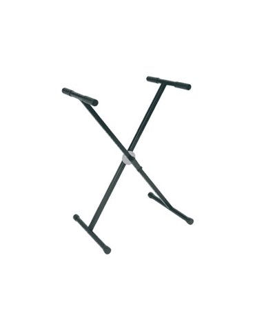 Soporte para teclados e instrumentos similares. Color negro