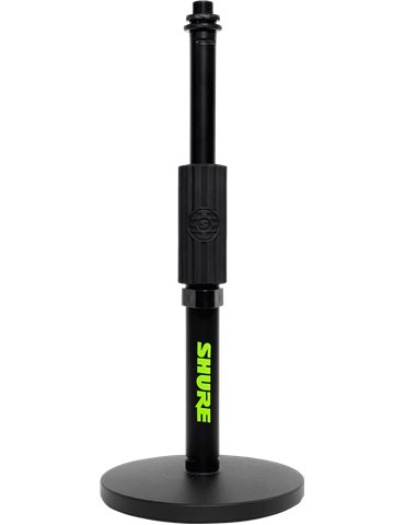 SOPORTE DE ESCRITORIO CON BASE REDONDA PARA MICRÓFONO