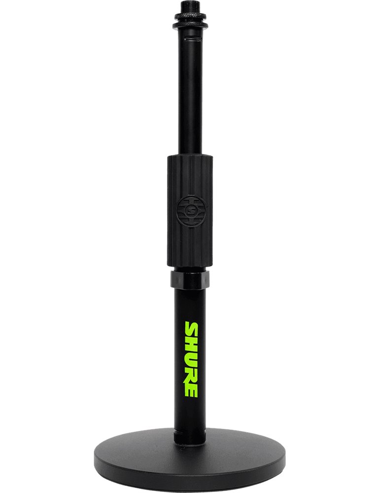 SOPORTE DE ESCRITORIO CON BASE REDONDA PARA MICRÓFONO