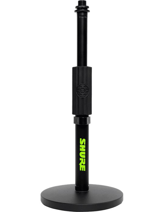 SOPORTE DE ESCRITORIO CON BASE REDONDA PARA MICRÓFONO