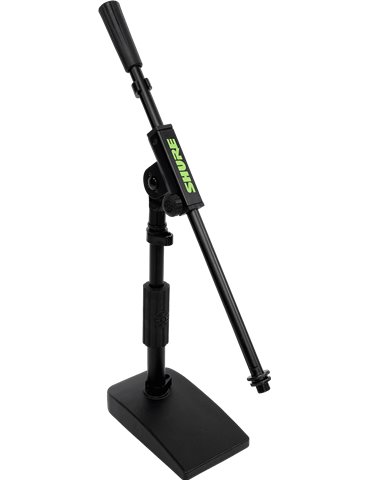 PIE DE MICRÓFONO COMPACTO CON ALTURA REGULABLE