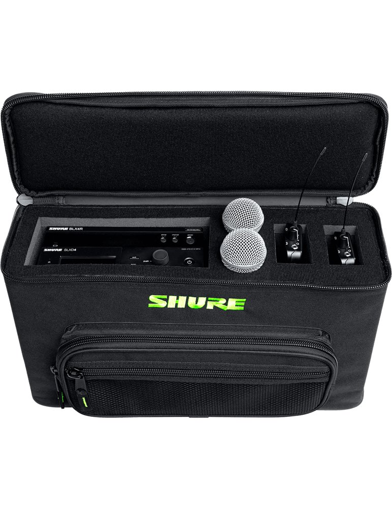 FUNDA DE NYLON PARA 2 SISTEMAS INALÁMBRICOS COMPLETOS