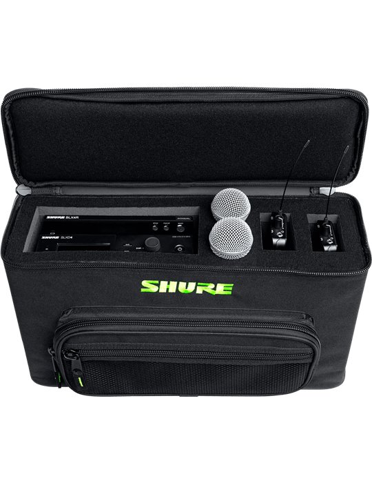 FUNDA DE NYLON PARA 2 SISTEMAS INALÁMBRICOS COMPLETOS