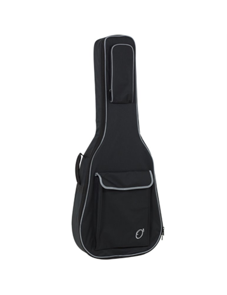 Funda Guitarra Clasica 20mm PE Ref. 47 Mochila Con Logo 6903-081 081 - Negro/gris
