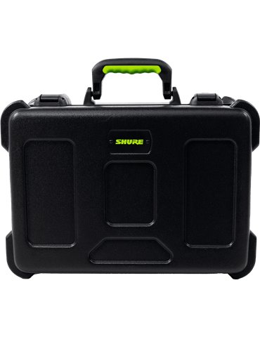 ESTUCHE DE TRANSPORTE DE POLIETILENO PARA 7 MICRÓFONOS HF Y ACCESORIOS