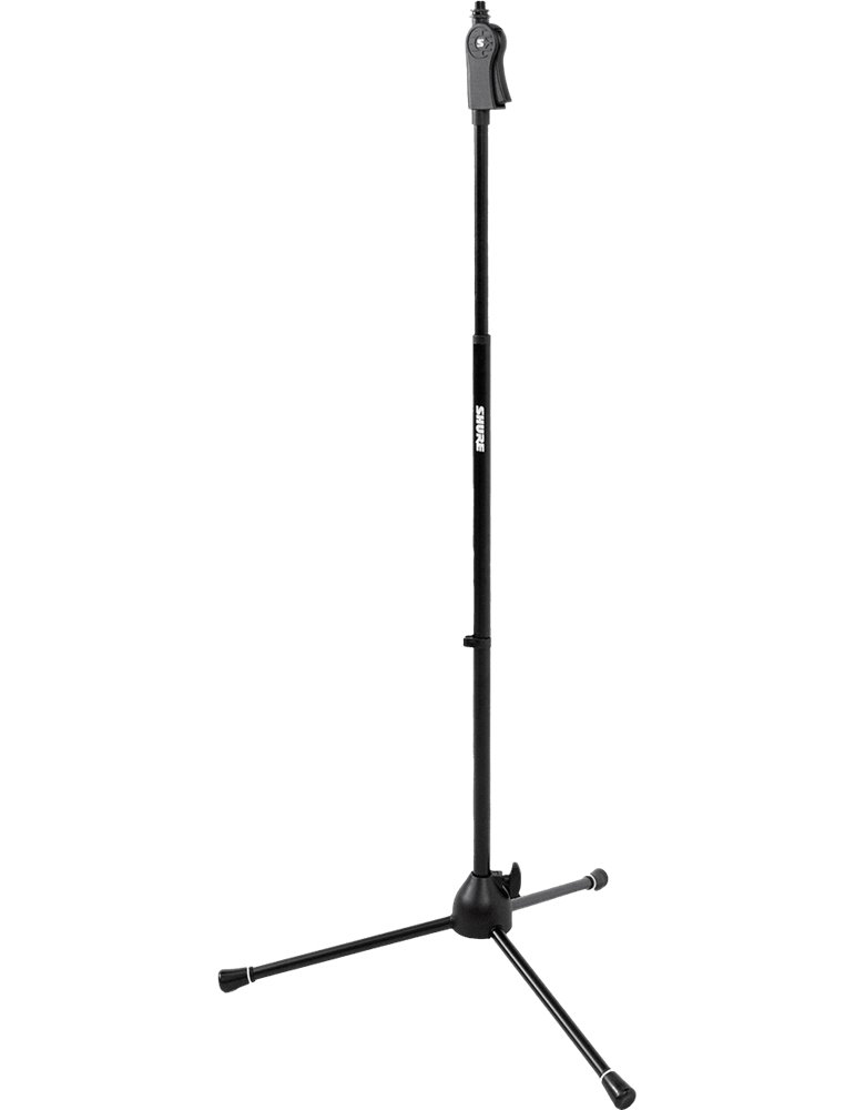 SOPORTE DE MICRÓFONO RECTO CON BASE TRÍPODE Y MANGO ERGONÓMICO