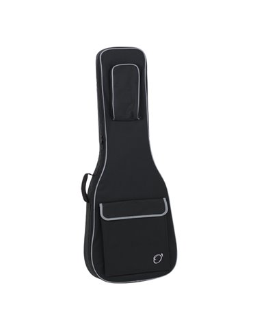Funda Guitarra Electrica 20mm Pe Ref. 47 Mochila Sin Logo 6904-081 081 - Negro/gris