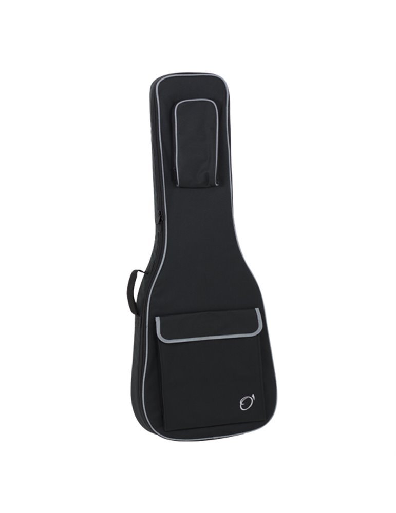 Funda Guitarra Electrica 20mm Pe Ref. 47 Mochila Sin Logo 6904-081 081 - Negro/gris