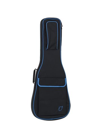 Funda Guitarra Electrica 20mm Pe Ref. 47 Mochila Con Logo 6906-042 042 - Negro turquesa