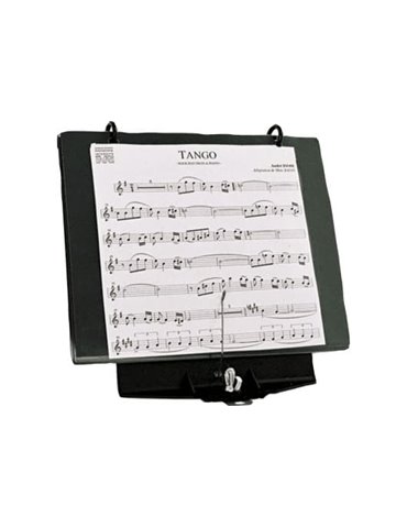 Soporte Partituras Pasacalles Caja (Flip Flop) Pinza