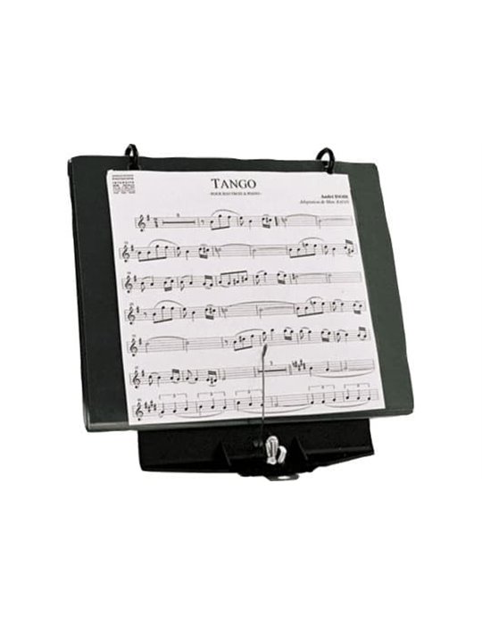 Soporte Partituras Pasacalles Caja (Flip Flop) Pinza