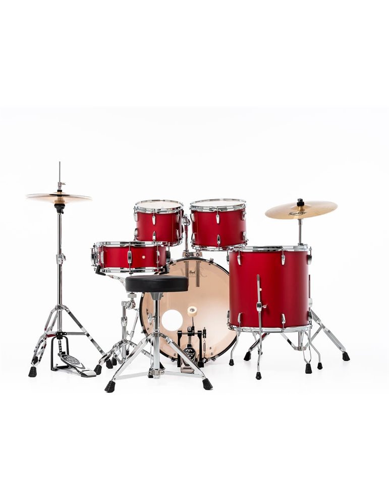 KIT ROADSHOW 2216B/1008T/1209T/1616F + 1455S con Herrajes & Platos Solar(2) - Matte Red