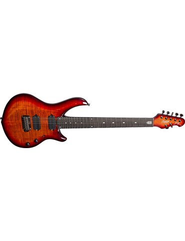 GUITARRA ELÉCTRICA JOHN PETRUCCI MAJESTY MAJ207X FM/E (7 St.) - TIGER EYE