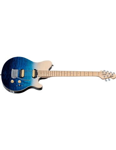 GUITARRA ELÉCTRICA AXIS AX3 QUILTED MAPLE HH M/M TREMOLO - Spectrum Blue