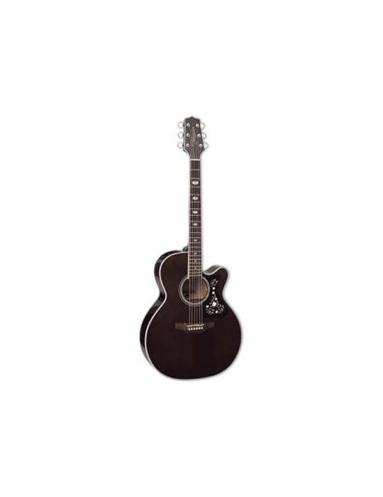 GUITARRA TAKAMINE ELECTROACUSTICA GN75 Transparent Black Cutaway