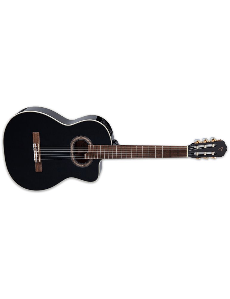 GUITARRA CLÁSICA ELECTROACÚSTICA TAKAMINE GC6CE - NEGRA