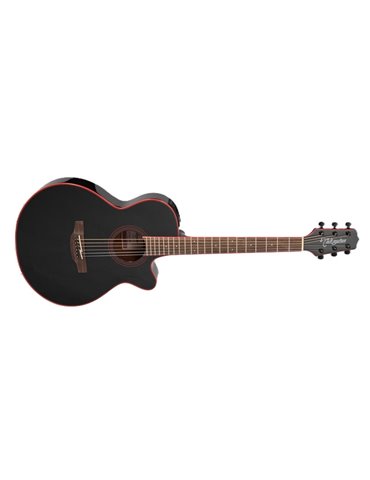 GUITARRA TAKAMINE GF49 E/A FX CUTWAY - COSMIC BLACK PEARL
