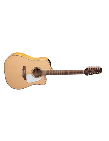 GUITARRA TAKAMINE GD74 E/A DREADNOUGHT CUTWAY (12 St.) - NATURAL