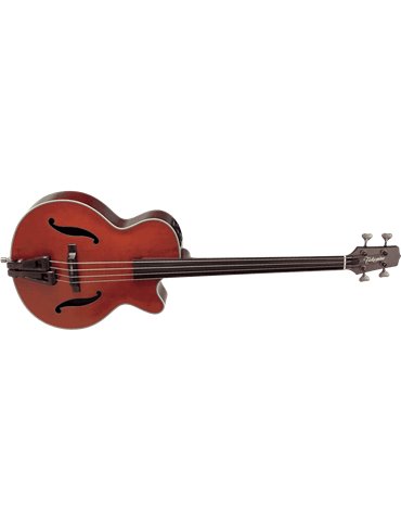 BAJO ACÚSTICO TAKAMINE DB10 FRETLESS E/A F-HOLE CUTAWAY
