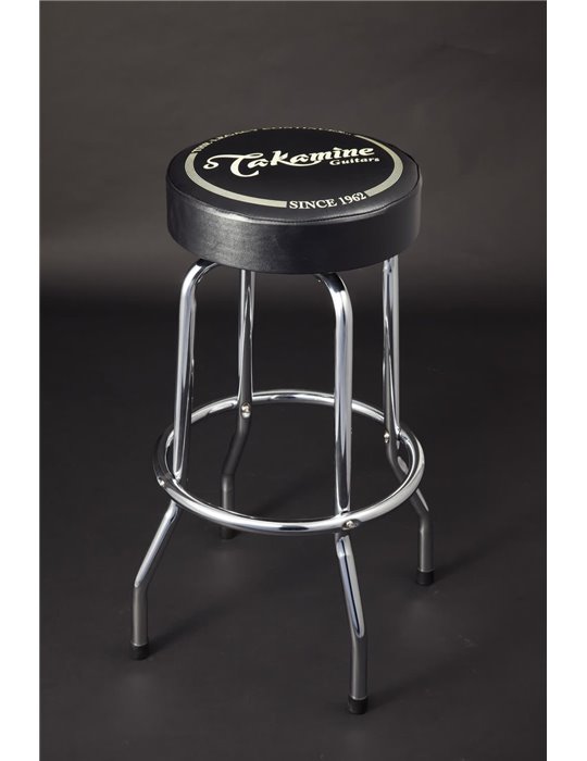 TABURETE TAKAMINE CROMADO w/LOGO - 30"