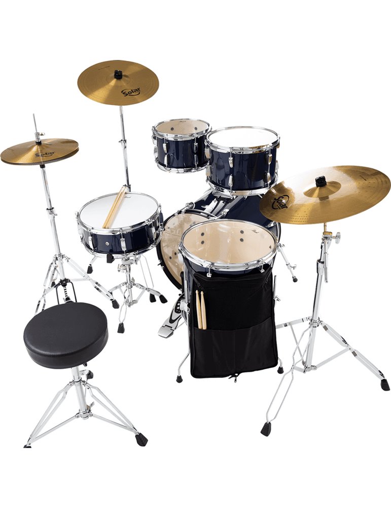 KIT ROADSHOW 2016B/1007T/1208T/1414F + 1405S Herrajes, Sillín & 3 Platos Solar - Royal Blue Me