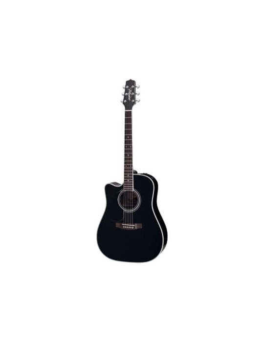 GUITARRA TAKAMINE Dreadnought Cutaway Electro Noire Zurdos