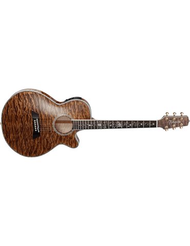 GUITARRA ACÚSTICA THINLINE TSP100 FX CUTAWAY - Quilt Vintage Tobacco