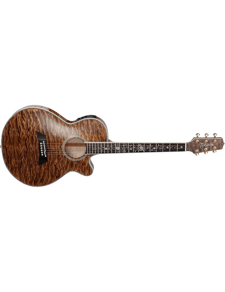 GUITARRA ACÚSTICA THINLINE TSP100 FX CUTAWAY - Quilt Vintage Tobacco