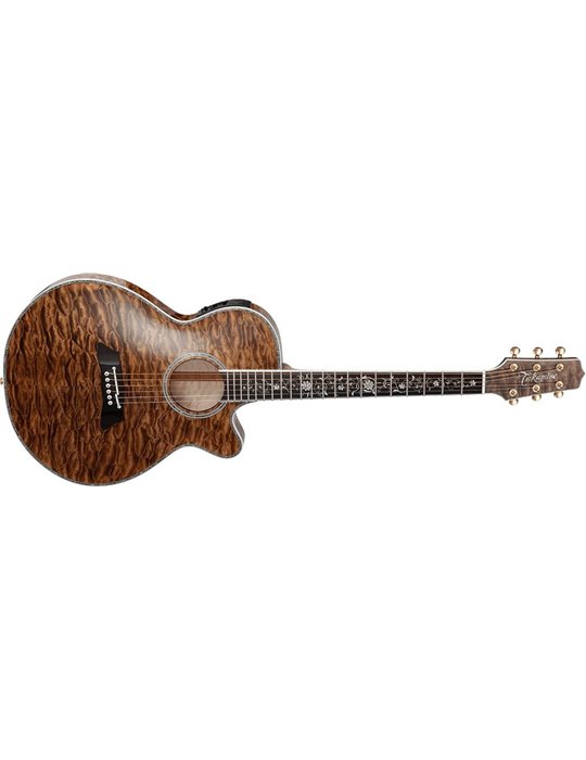 GUITARRA ACÚSTICA THINLINE TSP100 FX CUTAWAY - Quilt Vintage Tobacco