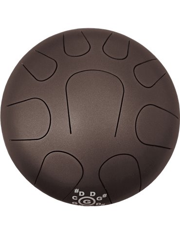 TONGUE DRUM DE METAL (HANDPAN) - 9 NOTAS 