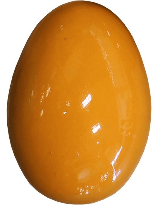 HUEVO SHAKER DE MADERA - AMARILLO