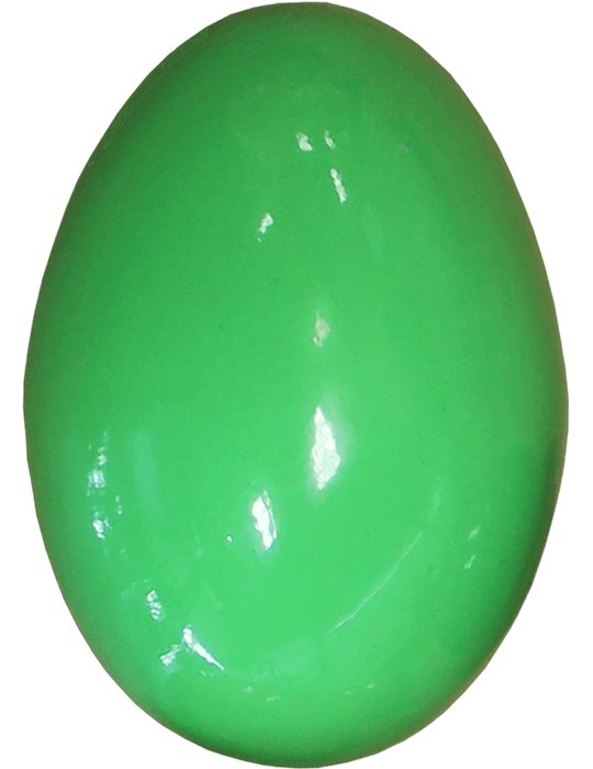 HUEVO SHAKER DE MADERA - VERDE