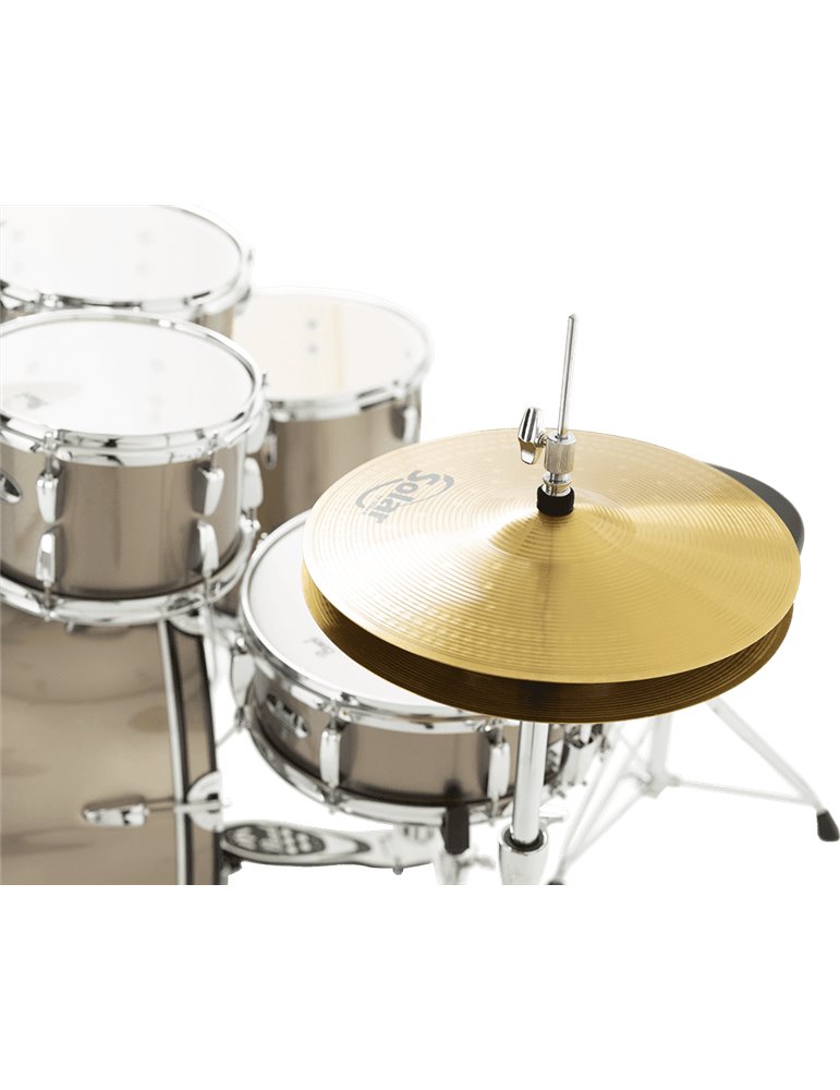 KIT ROADSHOW 2016B/1007T/1208T/1414F + 1455S Herrajes, Sillín & 2 Platos Solar- Bronze Metallic