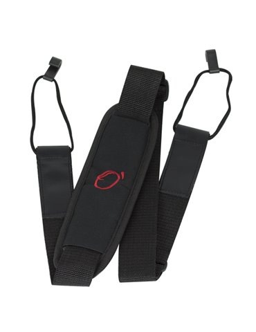 Bandolera Guitarra Dos Enganches N. 2 Acolchada 7291-001 001 - Negro