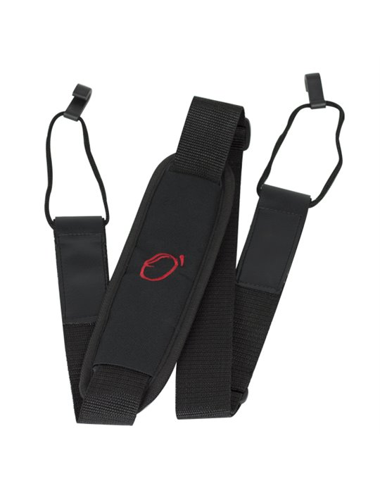 Bandolera Guitarra Dos Enganches N. 2 Acolchada 7291-001 001 - Negro